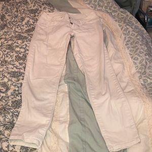White jeans